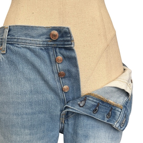 We The Free Maggie Mid-Rise Straight-Leg Jeans 27 - Picture 10 of 12